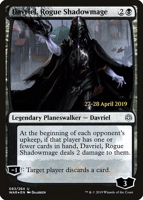 Davriel, Rogue Shadowmage [Foil]