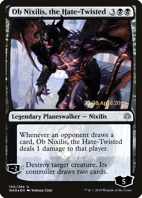 Ob Nixilis, the Hate-Twisted [Foil]