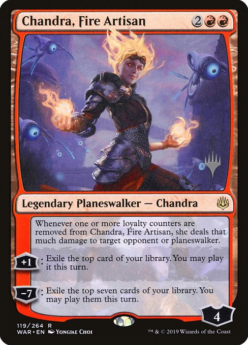 Chandra, Fire Artisan [Promo Foil]
