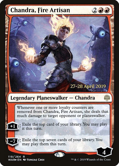 Chandra, Fire Artisan [Foil]