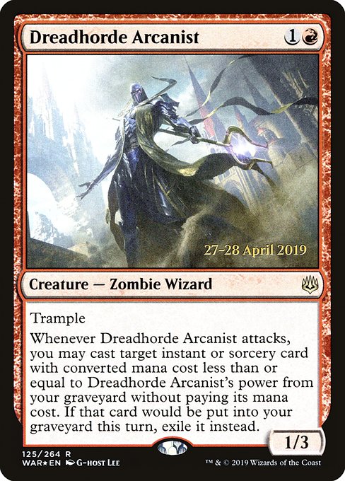 Dreadhorde Arcanist [Foil]