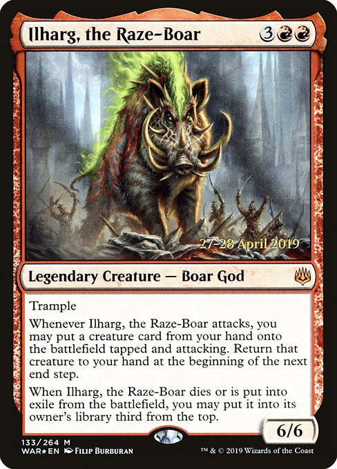 Ilharg, the Raze-Boar [Foil]