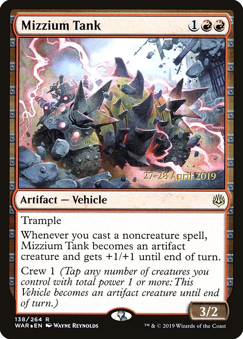 Mizzium Tank [Foil]