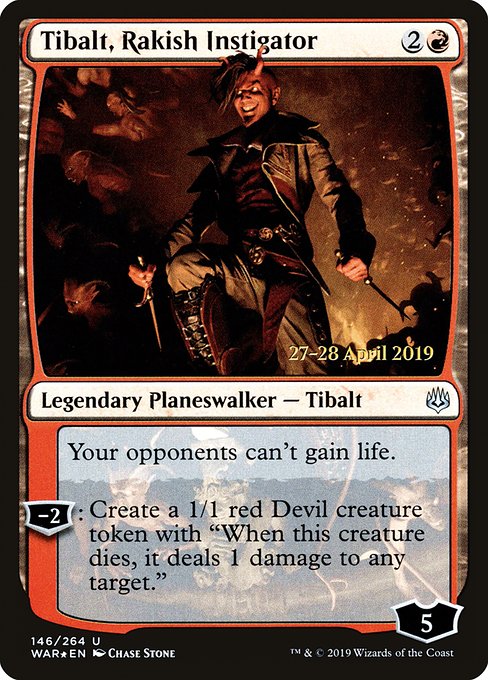 Tibalt, Rakish Instigator [Foil]