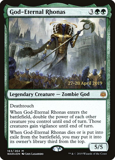 God-Eternal Rhonas [Foil]