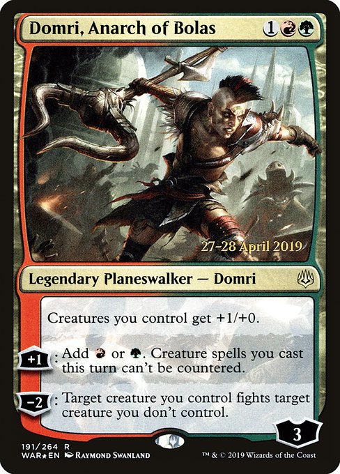 Domri, Anarch of Bolas [Foil]