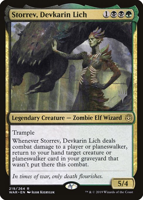 Storrev, Devkarin Lich [Promo Foil]