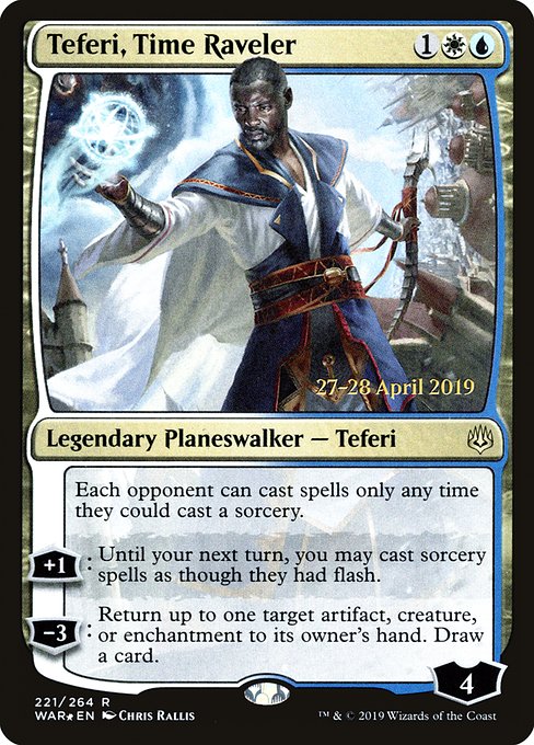 Teferi, Time Raveler [Foil]