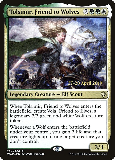 Tolsimir, Friend to Wolves [Foil]