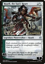 Huatli, the Sun's Heart [Foil]
