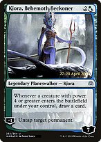 Kiora, Behemoth Beckoner [Foil]