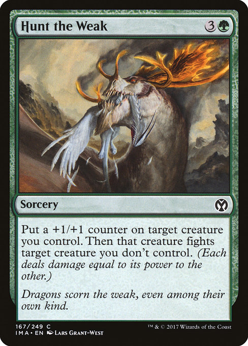 Hunt the Weak [Foil]
