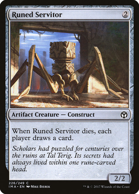 Runed Servitor [Foil]