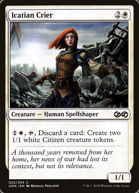 Icatian Crier [Foil]