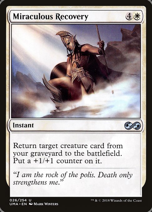 Miraculous Recovery [Foil]