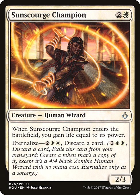 Sunscourge Champion [Foil]