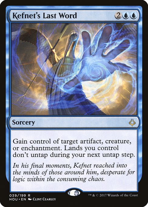 Kefnet's Last Word [Foil]