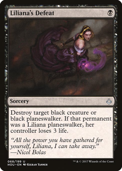 Liliana's Defeat [Foil]
