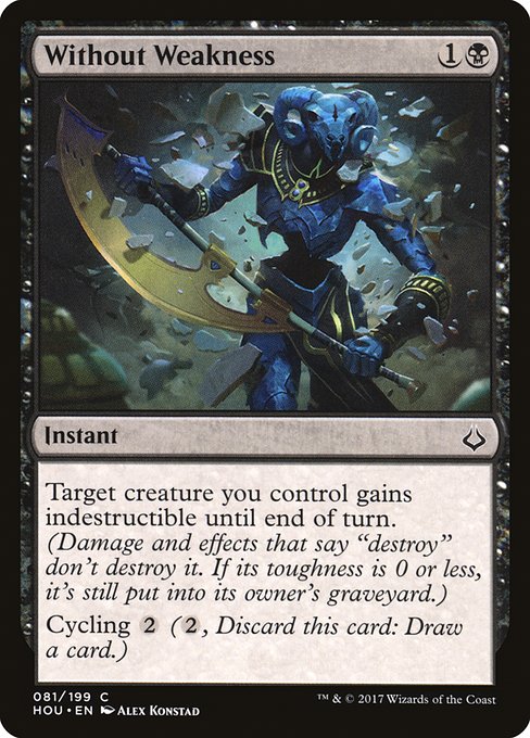 Without Weakness [Foil]