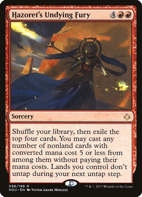 Hazoret's Undying Fury [Foil]