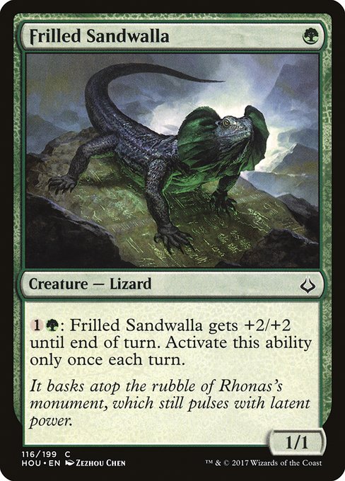 Frilled Sandwalla [Foil]