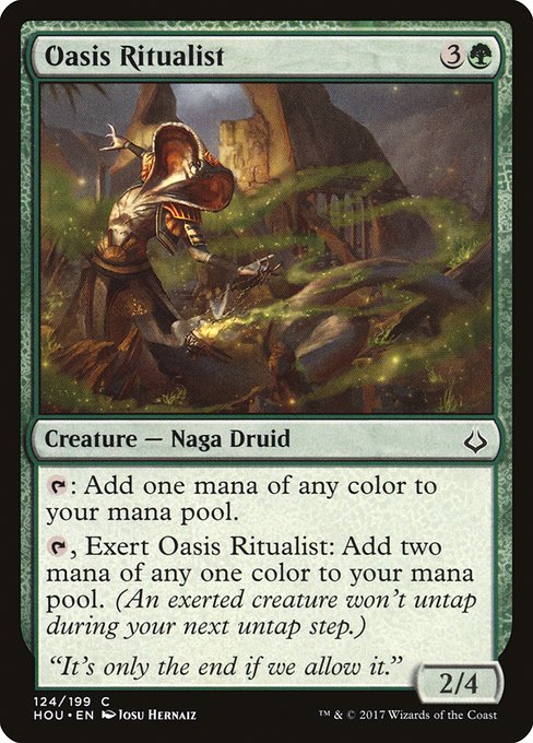 Oasis Ritualist [Foil]
