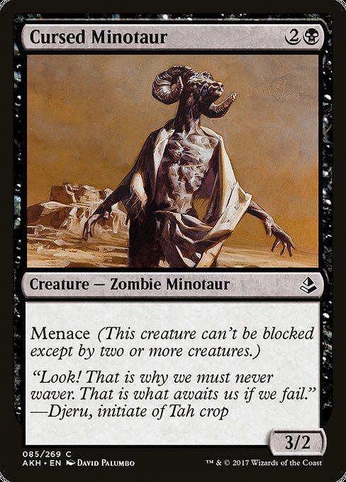 Cursed Minotaur [Foil]