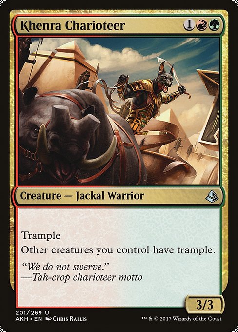 Khenra Charioteer [Foil]