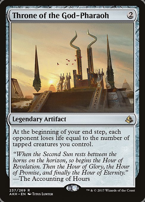 Throne of the God-Pharaoh [Foil]