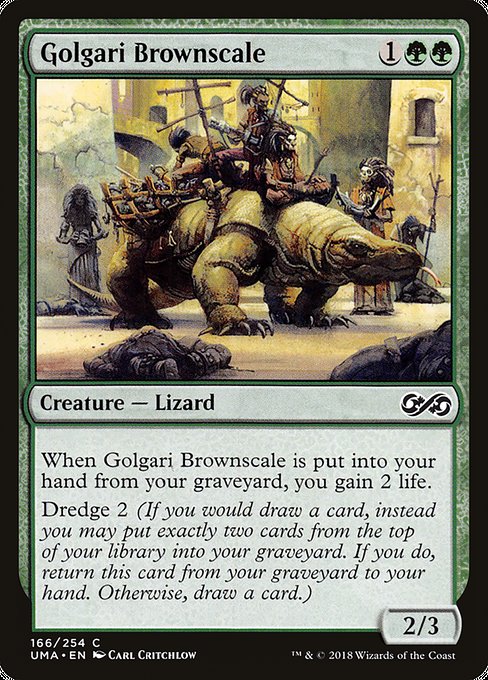 Golgari Brownscale [Foil]