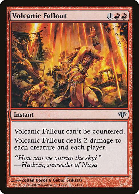 Volcanic Fallout [Foil]