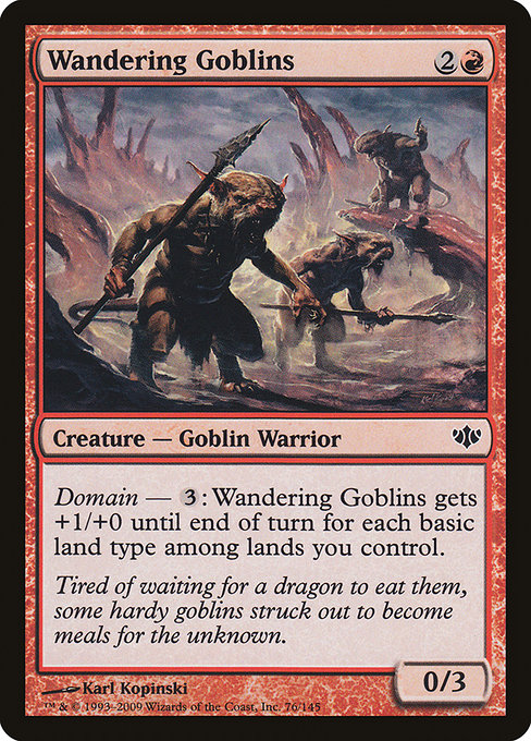 Wandering Goblins [Foil]