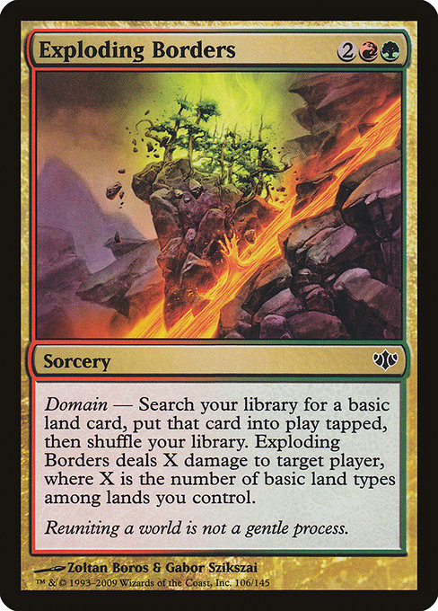Exploding Borders [Foil]