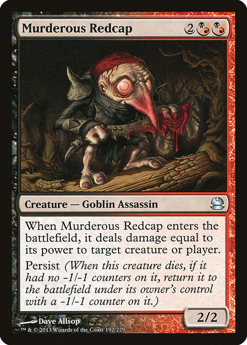 Murderous Redcap [Foil]
