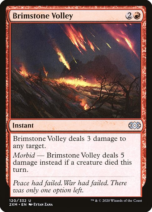 Brimstone Volley [Foil]
