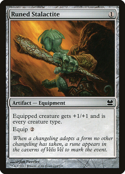 Runed Stalactite [Foil]