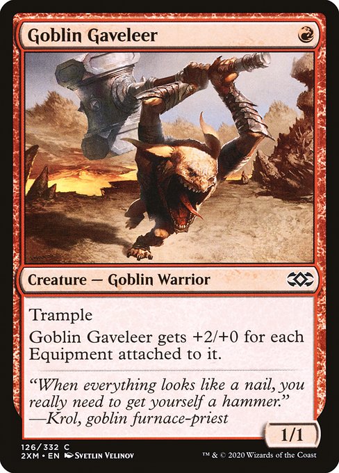 Goblin Gaveleer [Foil]