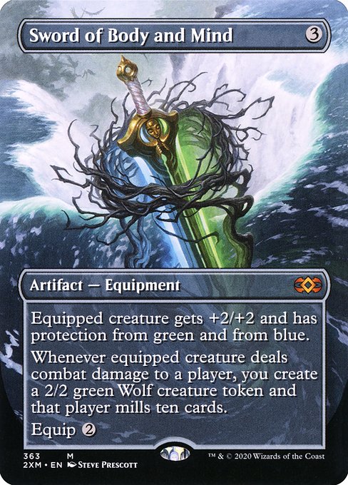 Sword of Body and Mind [Borderless Foil]