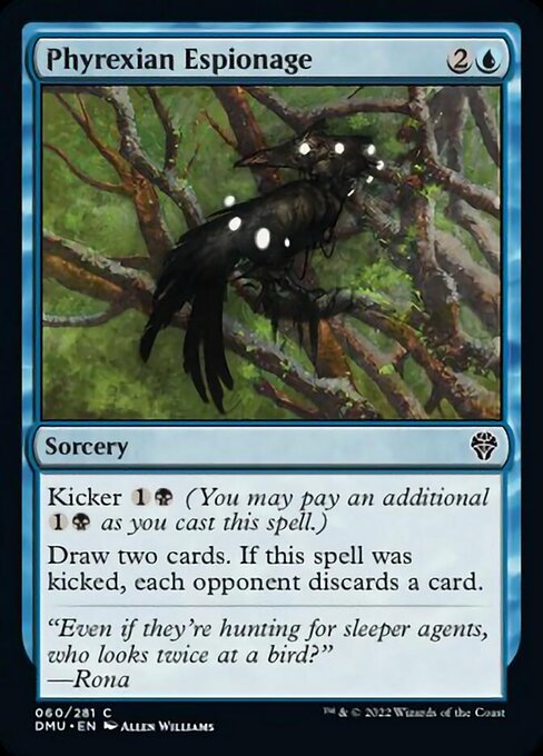 Phyrexian Espionage [Foil]