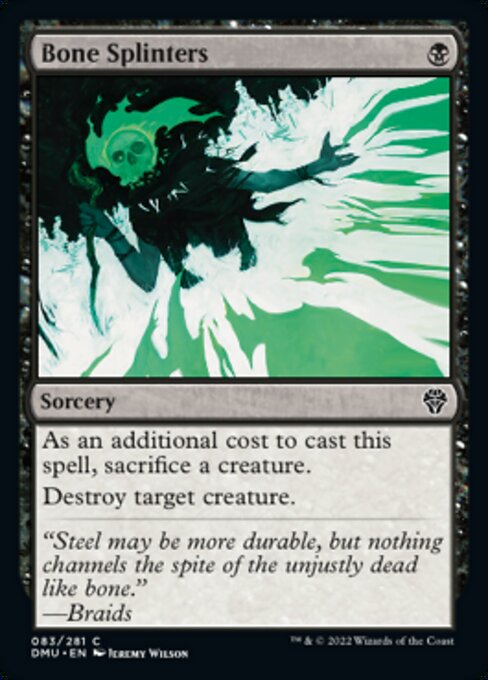 Bone Splinters [Foil]