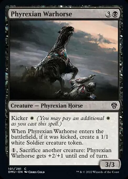 Phyrexian Warhorse [Foil]