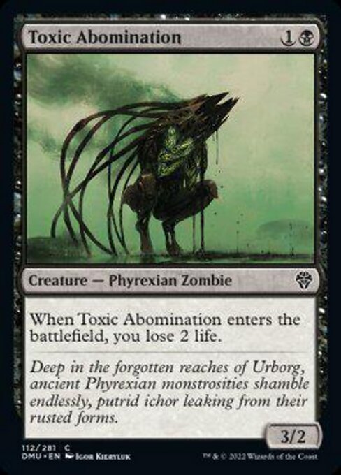 Toxic Abomination [Foil]