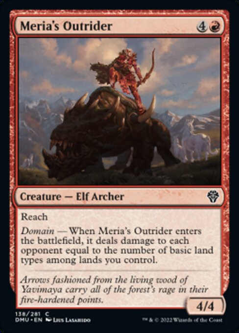 Meria's Outrider [Foil]