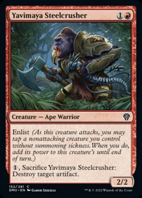 Yavimaya Steelcrusher [Foil]