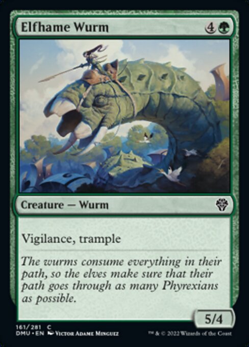 Elfhame Wurm [Foil]