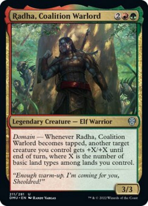 Radha, Coalition Warlord [Foil]