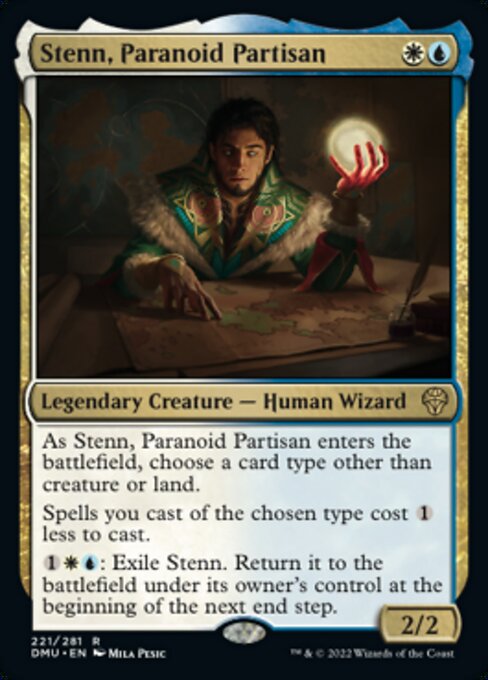 Stenn, Paranoid Partisan [Foil]