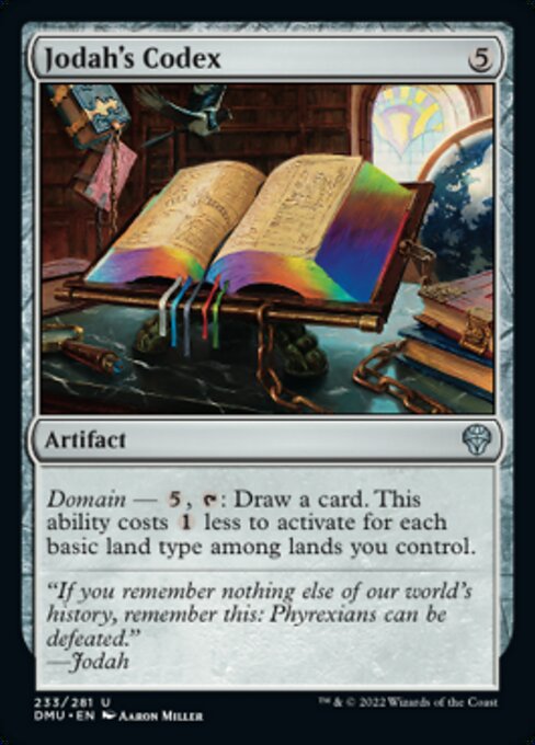 Jodah's Codex [Foil]