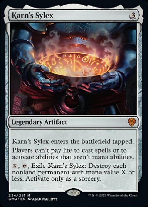 Karn's Sylex [Foil]