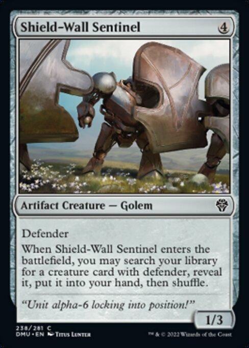 Shield-Wall Sentinel [Foil]